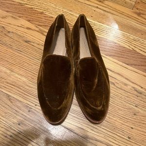 Madewell- The Frances Loafer in velvet